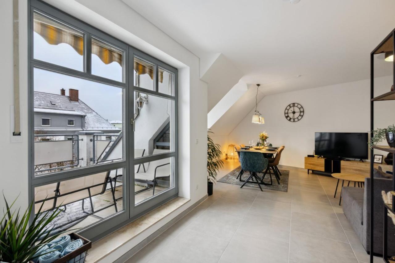 Smooth Living Apartments Augsburg Lechhausen - Free Parking Luaran gambar